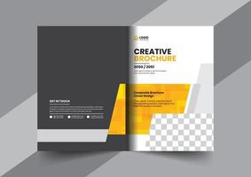 brochure aziendale brochure profilo aziendale brochure relazione annuale opuscolo proposta commerciale layout della pagina di copertina concept design vettore