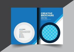 brochure aziendale brochure profilo aziendale brochure relazione annuale opuscolo proposta commerciale layout della pagina di copertina concept design vettore