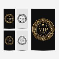 Carta di lusso premium VIP vettore