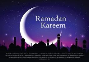 ramadan kareem sfondo islamico con moschea e design islamico in stile concetto vettoriale eps 10, eid mubarak, hari raya, eid fitr, eid adha, hajj, umrah