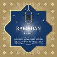 illustrazione grafica vettoriale personaggio dei cartoni animati di ramadan kareem