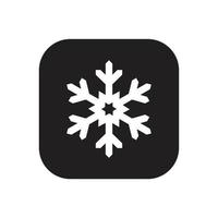 congelato, modello icona neve colore nero modificabile. congelato, icona della neve simbolo illustrazione vettoriale piatta per grafica e web design.