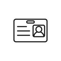 nome tag icona vettore modello colore nero modificabile. nome tag icona vettore simbolo piatto illustrazione vettoriale per grafica e web design.