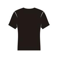 icona t-shirt davanti e dietro vettore