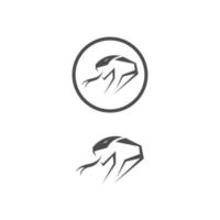 modello vettoriale di disegno del logo dell'icona del serpente