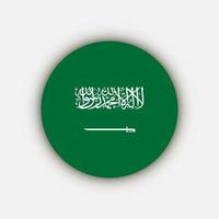 paese arabia saudita. bandiera dell'arabia saudita. illustrazione vettoriale. vettore