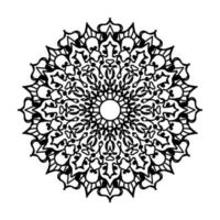 mandala disegnato a mano. decorazione in ornamento etnico orientale doodle. vettore