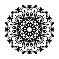 mandala disegnato a mano. decorazione in ornamento etnico orientale doodle. vettore