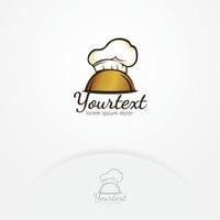 logo del miglior chef vettore
