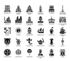 Simboli della Cina, icone glifo