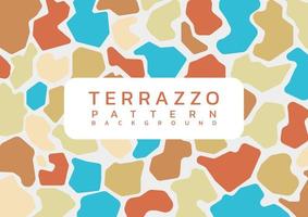 Terrazzo moderno sfondo luminoso vettore