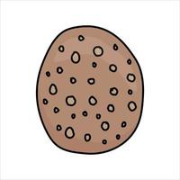 icona di biscotto ripieno. illustrazione piatta dell'icona vettore biscotto riempito per il web. illustrazione vettoriale