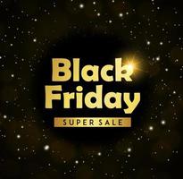 Sfondo del Black Friday vettore