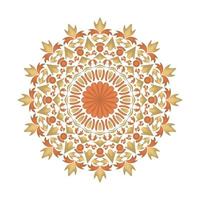 ornamenti mandala eleganti e unici vettore