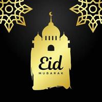 eid mubarak design celebra vettore