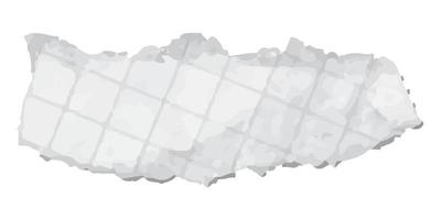 illustrazione vettoriale di pezzi di carta strappati. sfondo della trama grafica per il design.