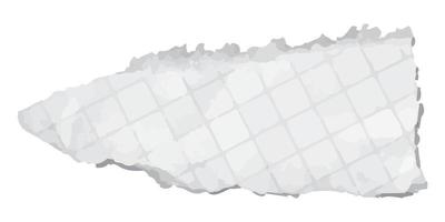 illustrazione vettoriale di pezzi di carta strappati. sfondo della trama grafica per il design.