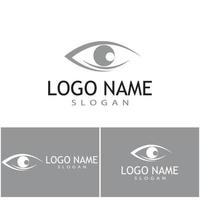 identità del marchio corporate eye care vector logo design