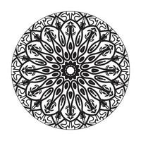 collezioni motivo circolare a forma di mandala per henné, mehndi, tatuaggi, decorazioni. decorazione decorativa in stile etnico orientale. pagina del libro da colorare. vettore