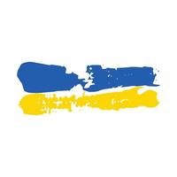 bandiera dell'ucraina. bandiera dell'ucraina. simbolo nazionale. quadrato, tondo e a forma di cuore. simbolo della bandiera ucraina. illustrazione blu e gialla. illustrazione vettoriale d'archivio