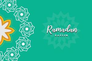 banner di social media del ramadan vettore