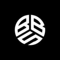 bbs lettera logo design su sfondo bianco. bbs creative iniziali lettera logo concept. disegno della lettera bbs. vettore