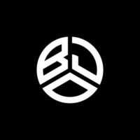 bjo lettera logo design su sfondo bianco. bjo creative iniziali lettera logo concept. disegno della lettera bjo. vettore