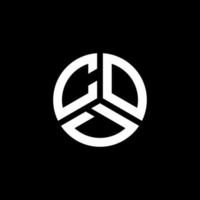 merluzzo lettera logo design su sfondo bianco. cod creative iniziali lettera logo concept. disegno della lettera di merluzzo. vettore