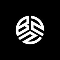 bzz lettera logo design su sfondo bianco. bzz creative iniziali lettera logo concept. disegno della lettera bzz. vettore