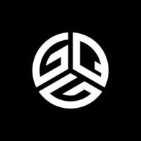 gqg lettera logo design su sfondo bianco. gqg creative iniziali lettera logo concept. disegno della lettera gqg. vettore