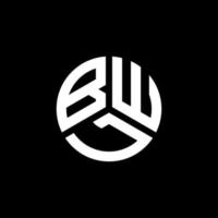 bwl lettera logo design su sfondo bianco. bwl creative iniziali lettera logo concept. disegno della lettera bwl. vettore