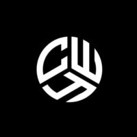 cwy lettera logo design su sfondo bianco. cwy creative iniziali lettera logo concept. disegno della lettera cwy. vettore