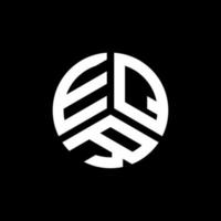 eqr lettera logo design su sfondo bianco. eqr creative iniziali lettera logo concept. disegno della lettera eqr. vettore
