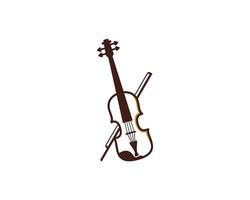 concetto di logo di violino, immagine e modelli vettore