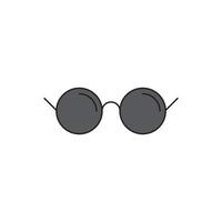 occhiali da sole per la presentazione del sito Web icona simbolo vettore