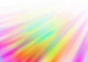 luce multicolore, struttura vettoriale arcobaleno con linee colorate.