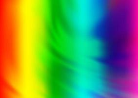 luce multicolore, modello di bokeh astratto di vettore arcobaleno.