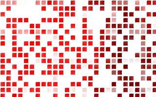 copertina vettoriale rosso chiaro in stile poligonale.