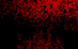 sfondo vettoriale rosso scuro con rettangoli, quadrati.