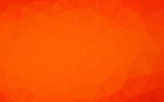 sfondo poligonale vettoriale arancione chiaro.