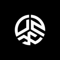 dzx lettera logo design su sfondo bianco. dzx creative iniziali lettera logo concept. disegno della lettera dzx. vettore