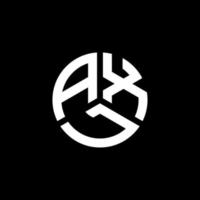 axl lettera logo design su sfondo bianco. axl creative iniziali lettera logo concept. disegno della lettera axl. vettore