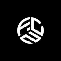 fcn lettera logo design su sfondo bianco. fcn creative iniziali lettera logo concept. disegno della lettera fcn. vettore