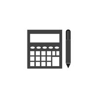 illustrazione vettoriale di contabilità. vettore di logo di icone bancarie e finanziarie