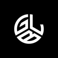 glb lettera logo design su sfondo bianco. glb creative iniziali lettera logo concept. design della lettera gb. vettore