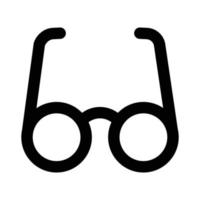 icona vettoriale di occhiali adatta per lavori commerciali e modifica o modifica facilmente