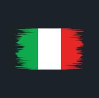 pennello bandiera italia vettore