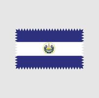 disegno vettoriale bandiera el salvador. bandiera nazionale