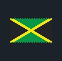 disegno vettoriale bandiera giamaica. bandiera nazionale