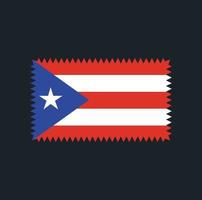 disegno vettoriale bandiera porto rico. bandiera nazionale